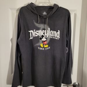 NWT Disneyland Resort men's long sleeve hoodie size large